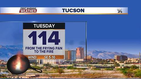 Chief Meteorologist Erin Christiansen's KGUN 9 Forecast Monday, June 19, 2017