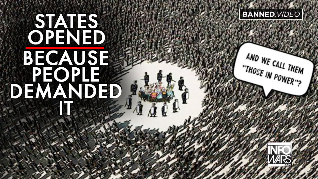 ⁣The States that Ended Lockdowns Did So Because the People Demanded It