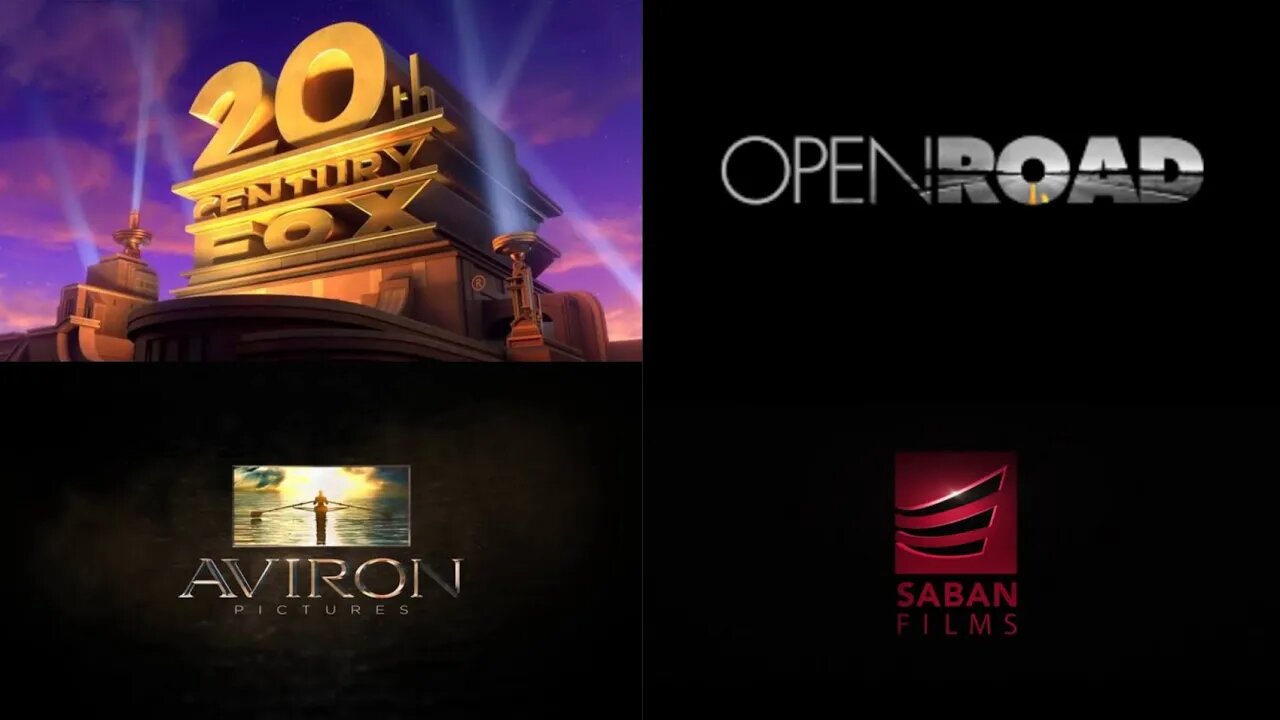 20th Century Fox/OpenRoad/Aviron Pictures/Saban Films | Movie Logo Mashup