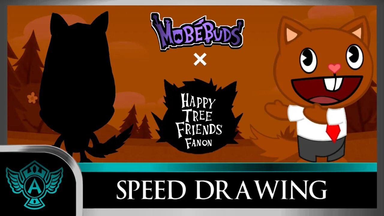 Speed Drawing: Happy Tree Friends Fanon - Louis | Mobebuds Style