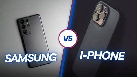 I Phone Vs Samsung Comparison (Jaco)