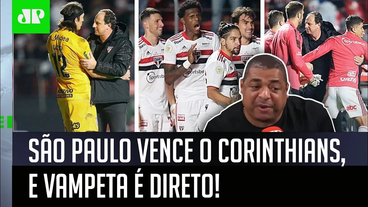 "Já TINHA BABACA que..." Vampeta É DIRETO após São Paulo 1 x 0 Corinthians!