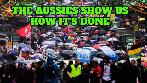 Massive Protests In Melbourne Australia Against Pandemic Bill & Dan Andrews Gives Me Hope