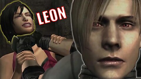 Leon Grabbing Ada