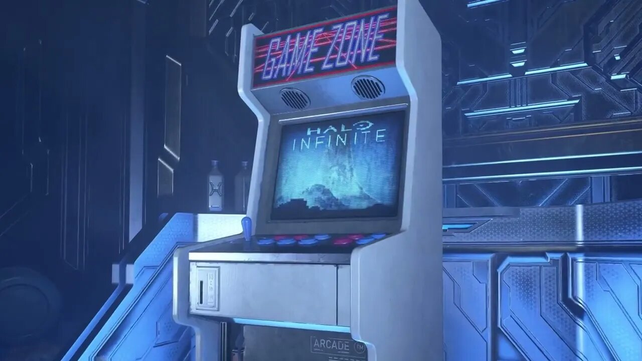 New Halo Infinite map teased by Xbox with an Arcade cabinet