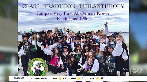 First all-female Gasparilla Krewe sets sights on new goals for 2020