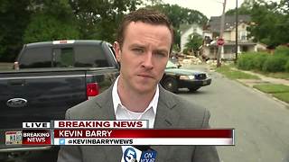 One person dead after house explosion in East Cleveland