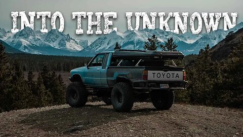 '86 TOYOTA PICKUP ROCK CRAWLER vs. THE WILDEST PARTS OF BC | Chilcotin Cariboo Coast Ep 1