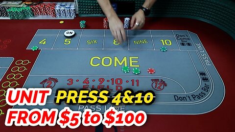 UNIT PRESSING 4&10 LOW LIMIT TABLE - SHORT