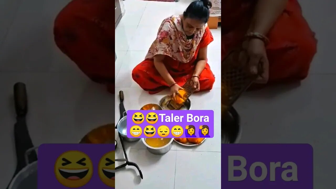 Taler Bora Recipe 😁😁Taler Recipe 😆😀#shorts #trending #viral