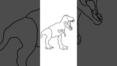 Draw Dinosaur Fast Challenge #drawing #art