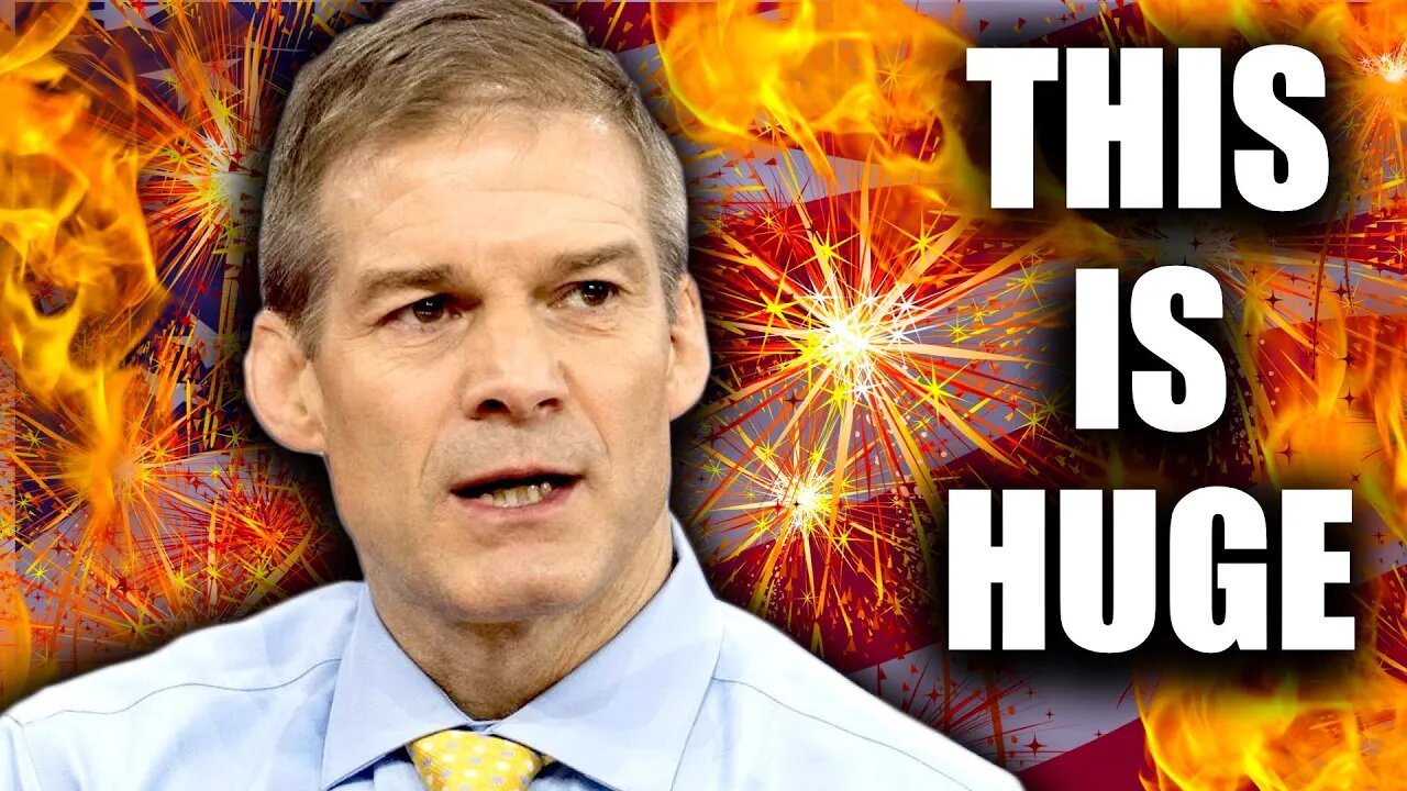 I CANNOT BELIEVE WHAT JUST HAPPENED TO JIM JORDAN!!