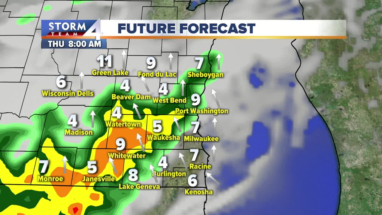 Fog sticks around Tuesday night