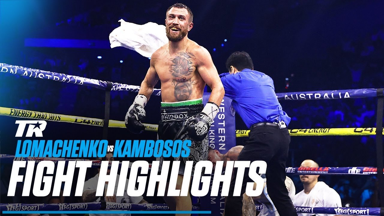 The Dominating SKILL From Vasiliy Lomachenko Against George Kambosos! | FIGHT HIGHLIGHTS