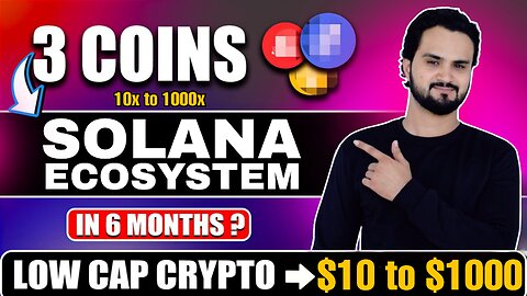 3 Hidden Gems in the Solana Ecosystem to Explode in 2025: 10x to 1000x Gains Await !