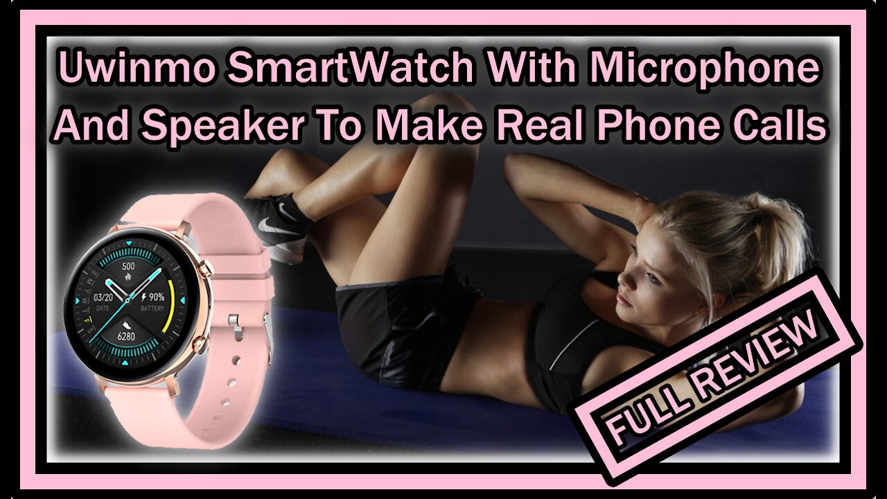 UWINMO Smart Watch for Android iOS Phones, Mic (Call) Speaker, Fitness, Music, BP, HR, ECG REVIEW