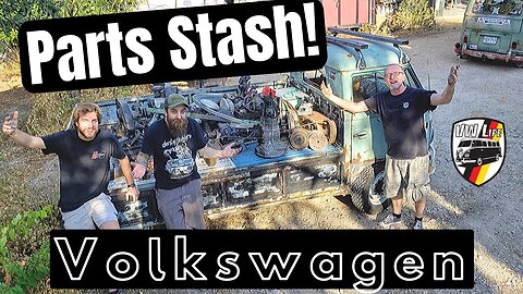 Huge VW Parts Stash Score!