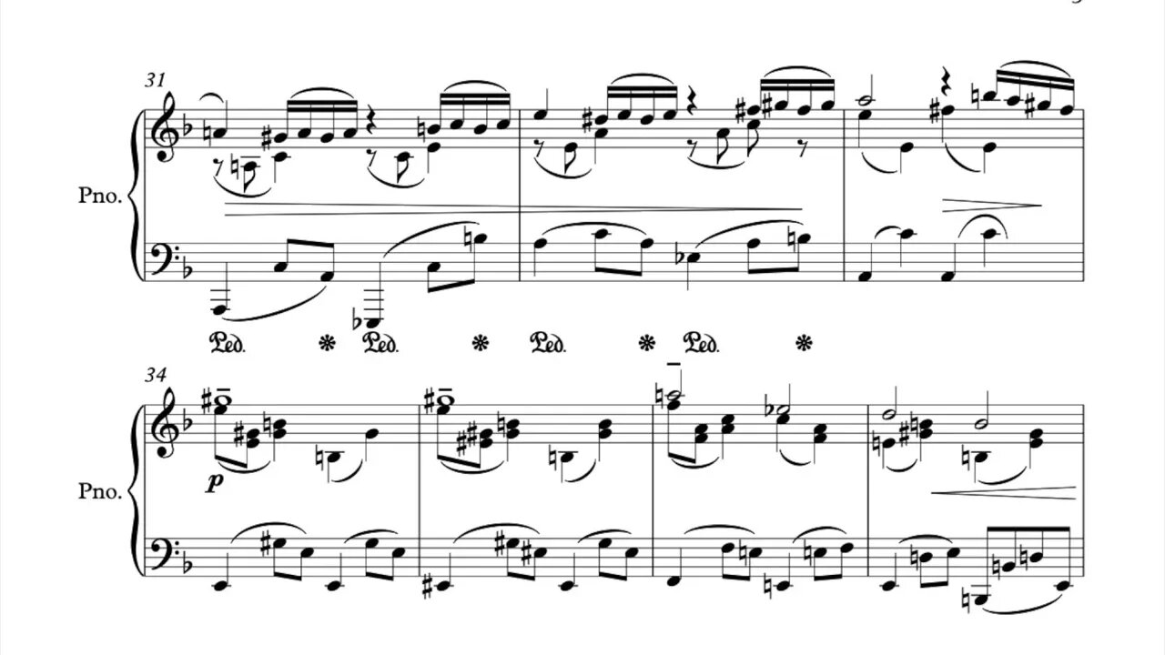 ÉTUDE in D MINOR No.45 - Temper (original piano composition)