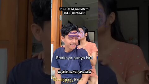 Enak Nya Punya Istri ?? #shorts #trending #reels #viral #fairyprediksi @Fairyprediksi
