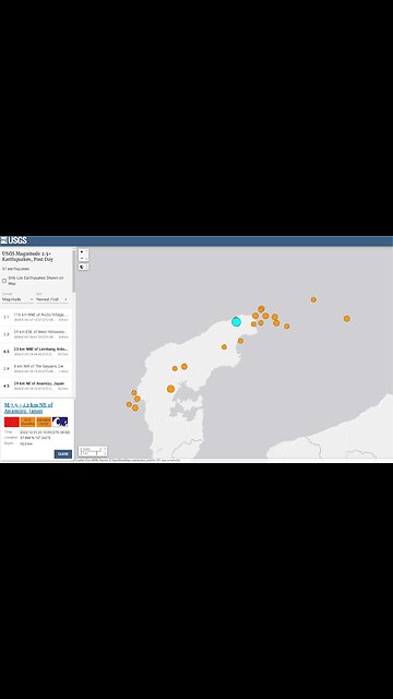 Ishikawa, Japan hit by powerful earthquake!