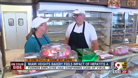 Bakery feels impact of hepatitis A