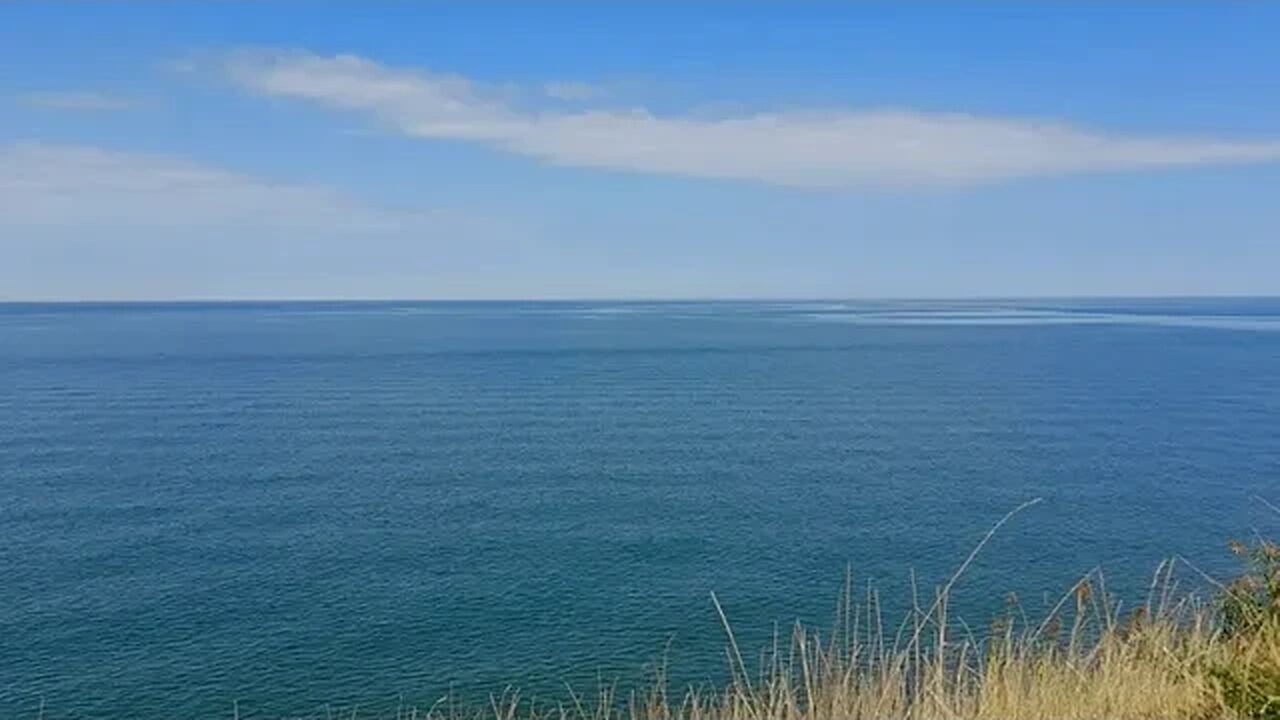 Lake Erie With Beautiful Blue Waters ~ October 25, 2023