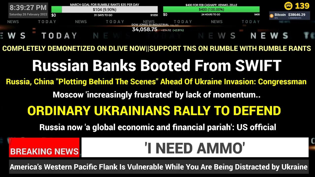 TNS LIVE UPDATES : BREAKING NEWS| NATO UKRAINE RUSSIA