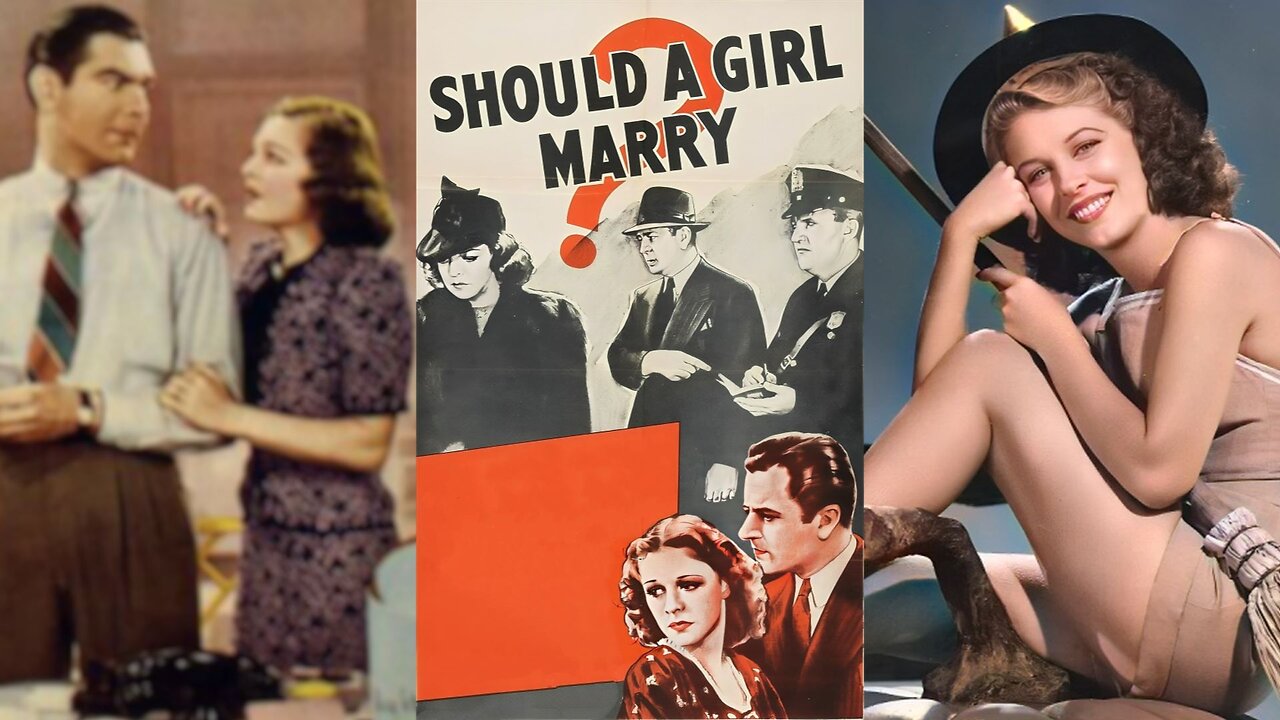 SHOULD A GIRL MARRY? (1939) Anne Nagel, Warren Hull & Mayo Methot | Crime, Drama, Mystery | B&W