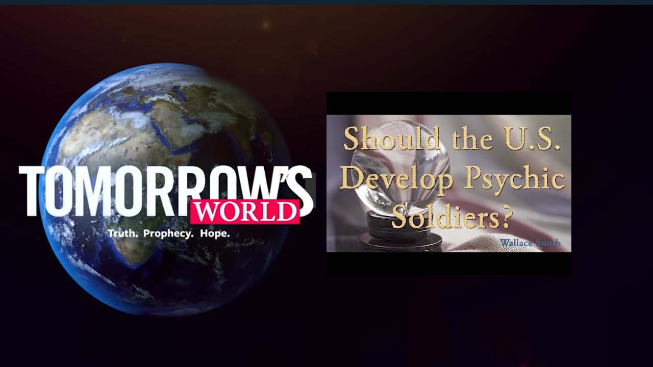 TW Webcast: Should the U.S. Develop Psychic Soldiers?
