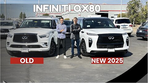 NEW Infiniti QX80 vs OLD Infiniti QX80