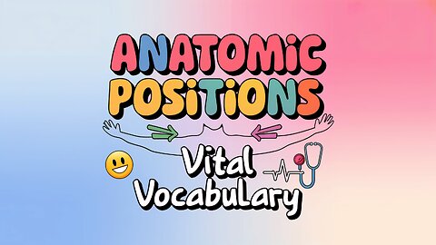 Anatomic Positions Made Simple: Watch and Master