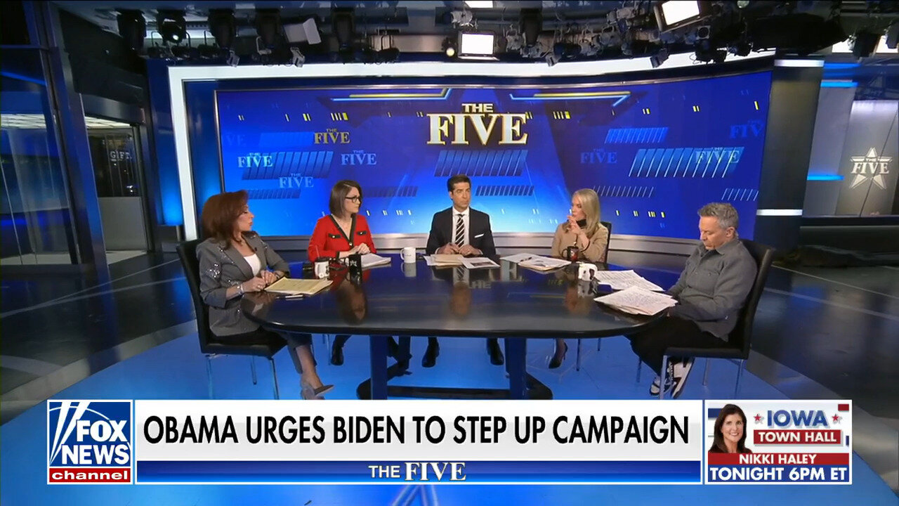 Jesse Watters: Obamas 'Flabbergasted' When Biden Says He Has This