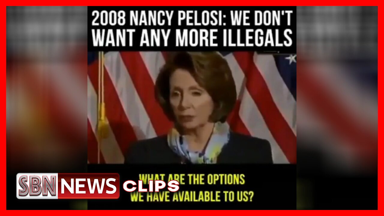 Nancy Back in 2008 Before Sold Her Soul to the Devil Comments on Illegals - 3534