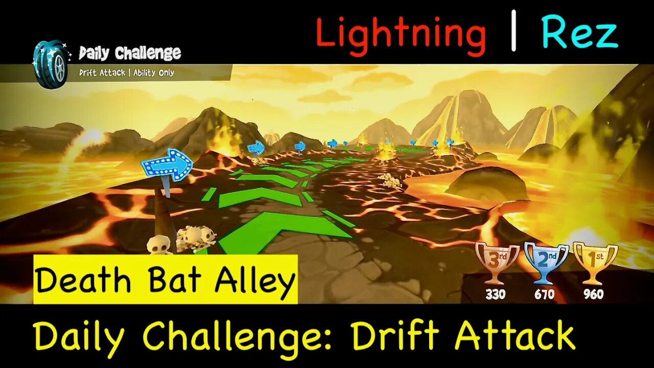 Daily Challenge: Drift Attack - Death Bat Alley