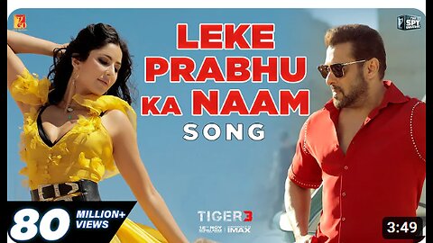 Leke Prabhu Ka Naam Song | Tiger 3 | Salman Khan, Katrina | Pritam | Arijit Singh, Nikhita | Amitabh