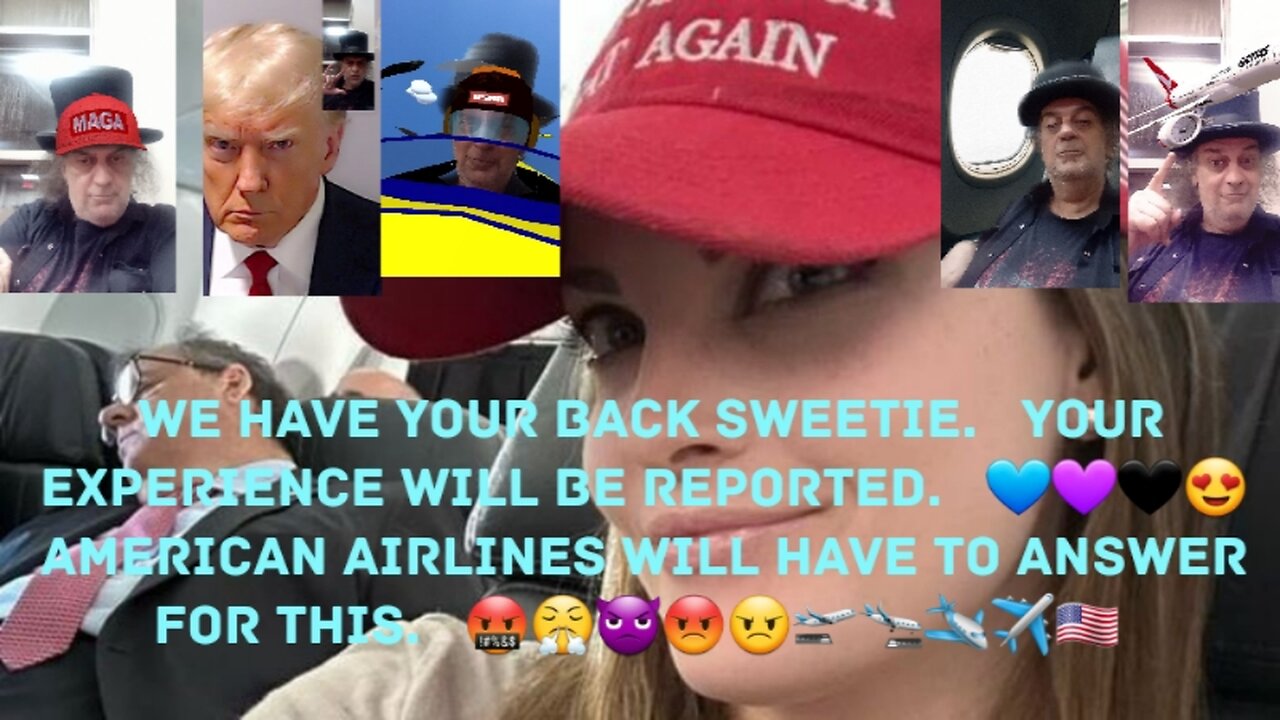 Woman Gets Bad Service On American Airlines. 🤬😤👿😡😠🛫🛬🛩✈🇺🇸