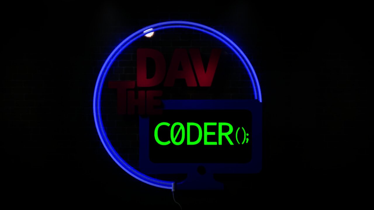 Intro video | DavTheCoder