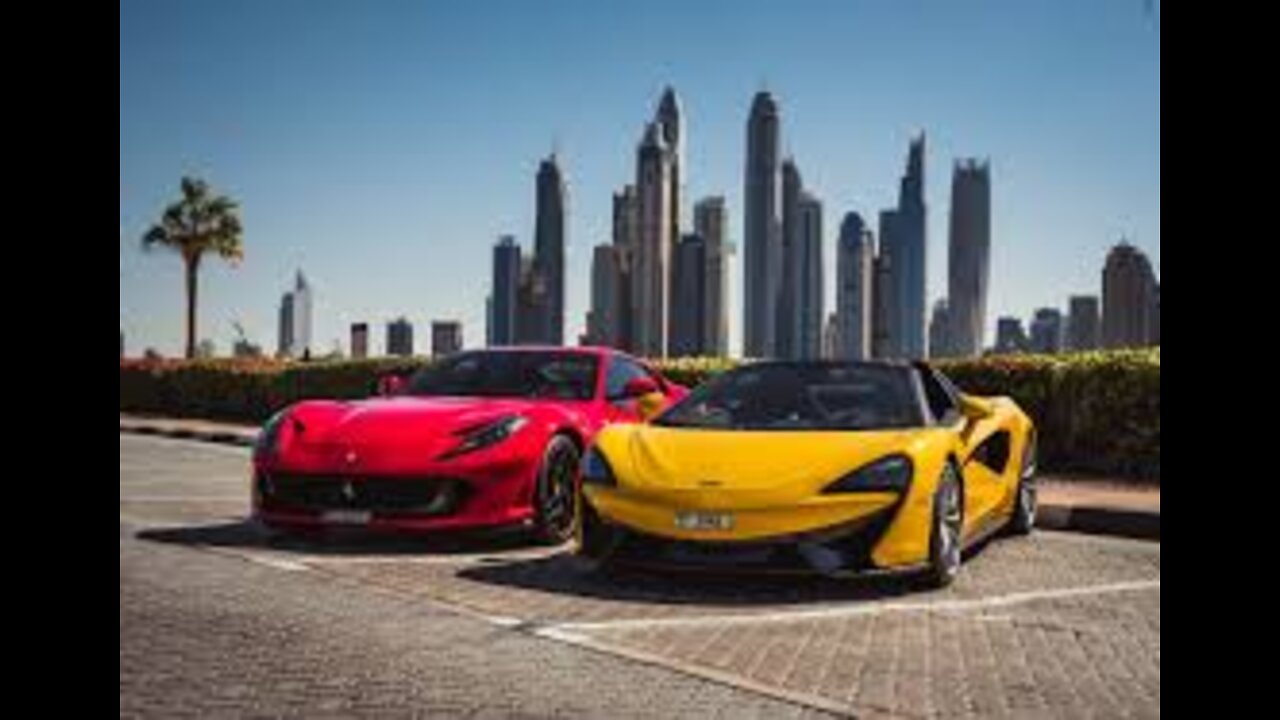 Dubai sports cars