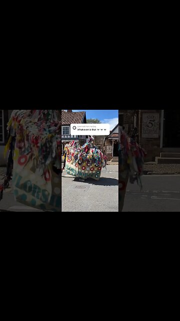 It’s a HOBBY HORSE 😂🥁