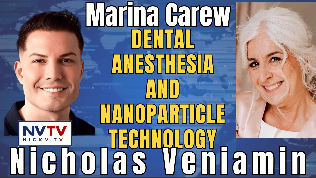 Marina Carew Discusses the Role of Nano Particles in Dental Anesthesia with Nicholas Veniamin