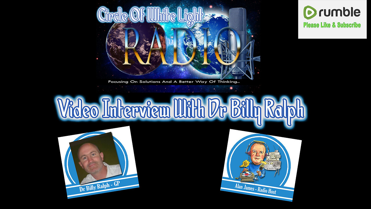 Alan James Interviews Dr Billy Ralph - 11th August 2023