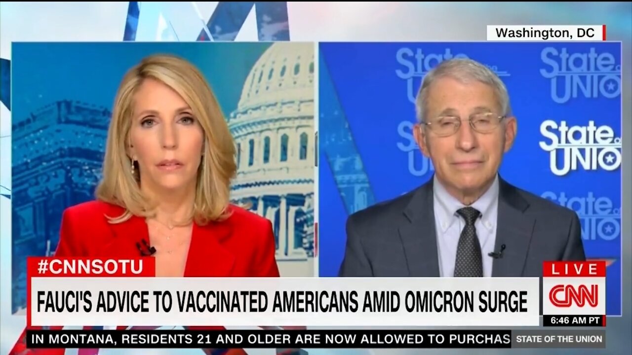 Fauci: Don't Go To Restaurants Unless You Know Everyone is Vaccinated AND Boosted