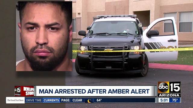 Father arrested after Amber Alert out of Peoria