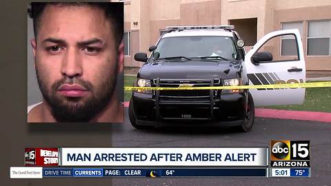 Father arrested after Amber Alert out of Peoria