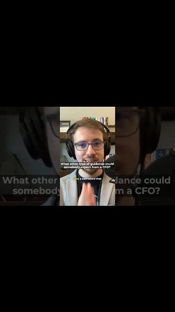 What Other Type of Guidance Could Somebody Expect From a CFO #shorts