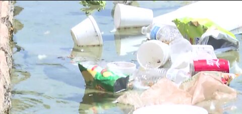 Fishing lines and hooks threaten wildlife at Sunset Park in Las Vegas
