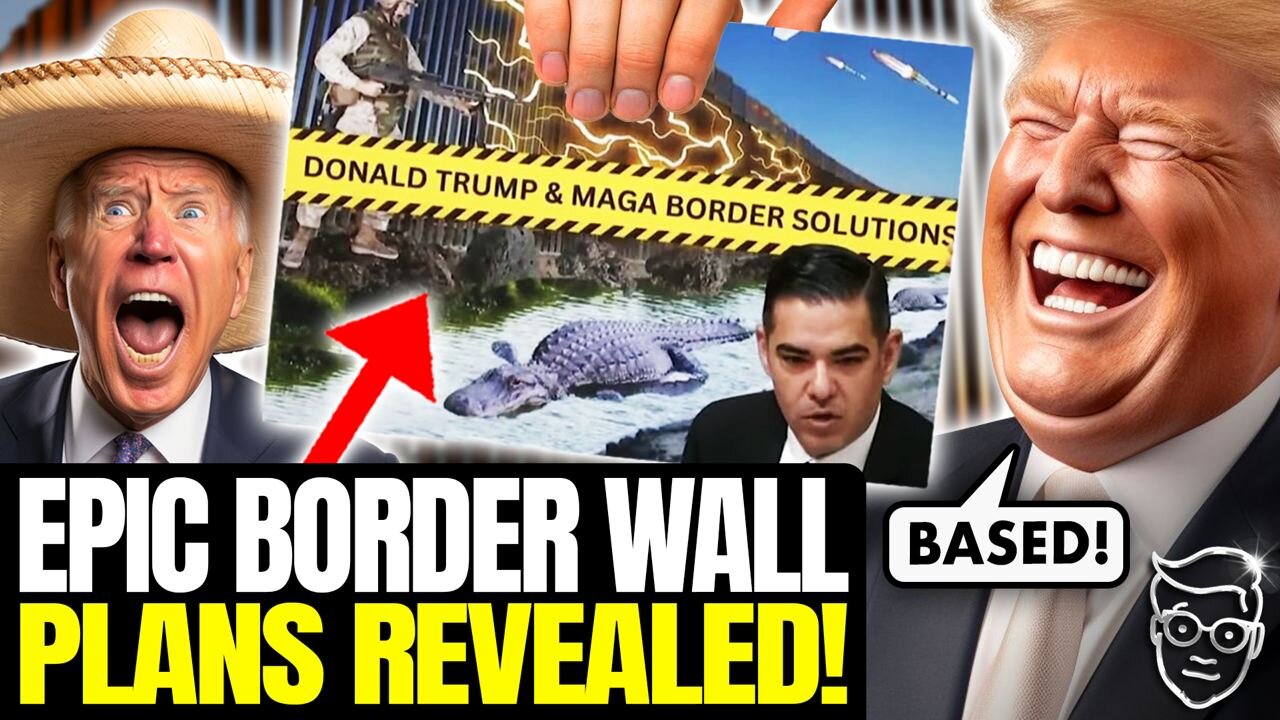 BACKFIRE: Dem Rep. Reveals Trump's New Border Wall, Internet LOVES It: 'Needs More GATORS' 🐊