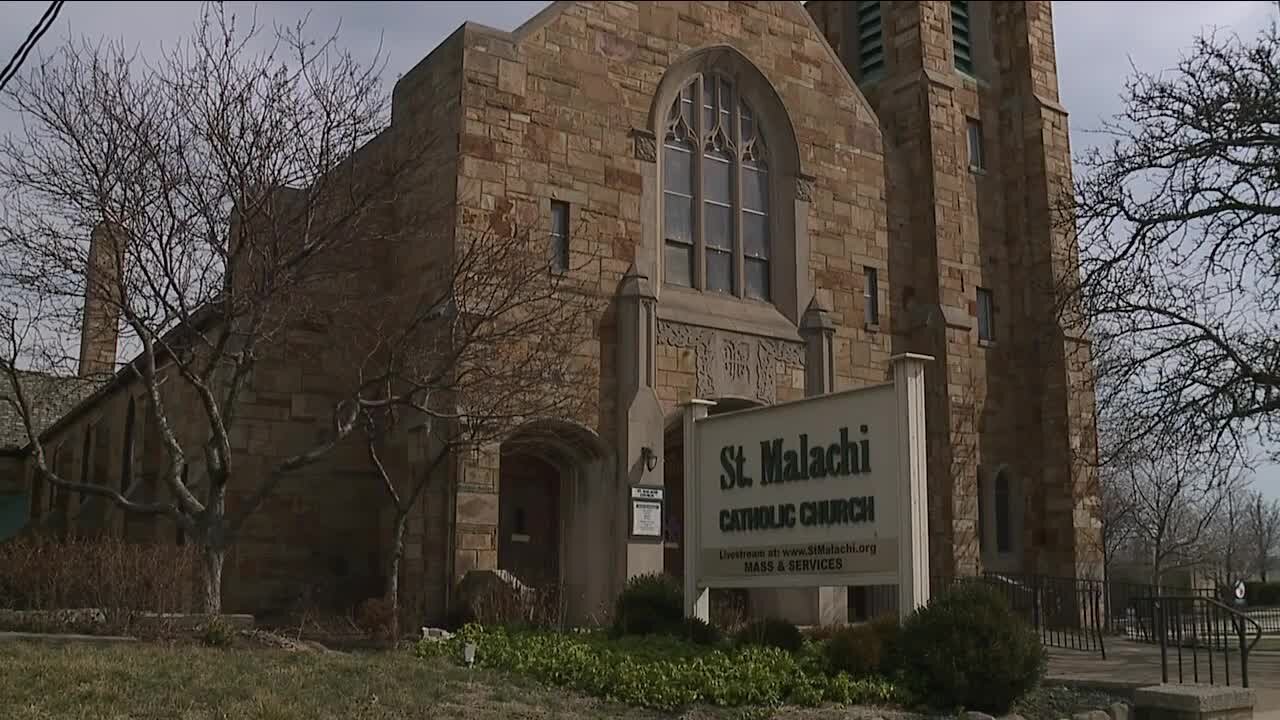 With race and funding delayed for community kitchen, runners start food drive for St. Malachi