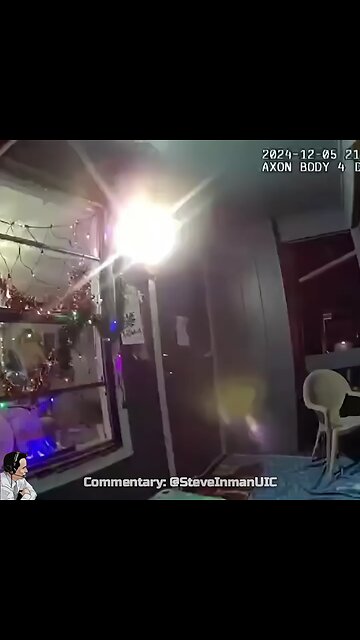 Tampa Bay, FL: Cop breaks through window to save a woman being held at knifepoint.