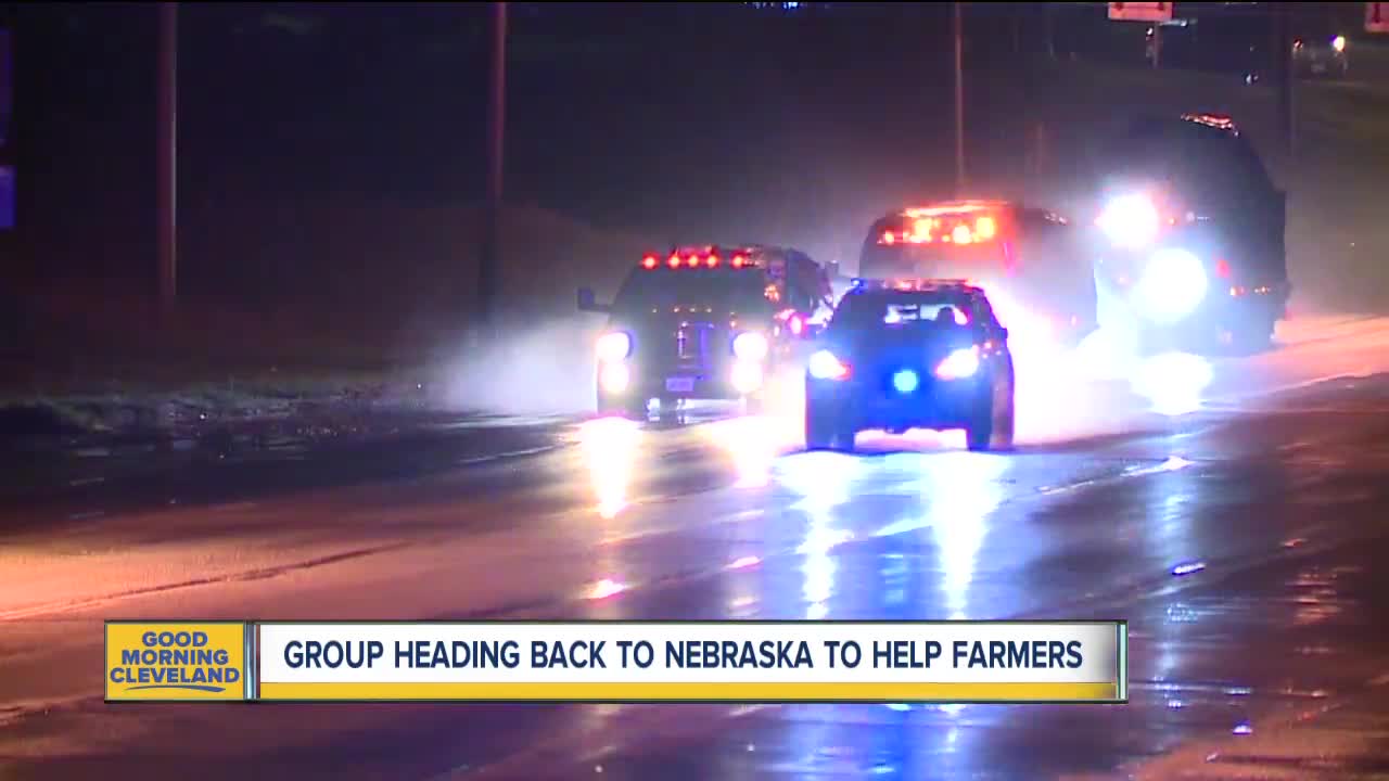 Group heading back to Nebraska to help farmers